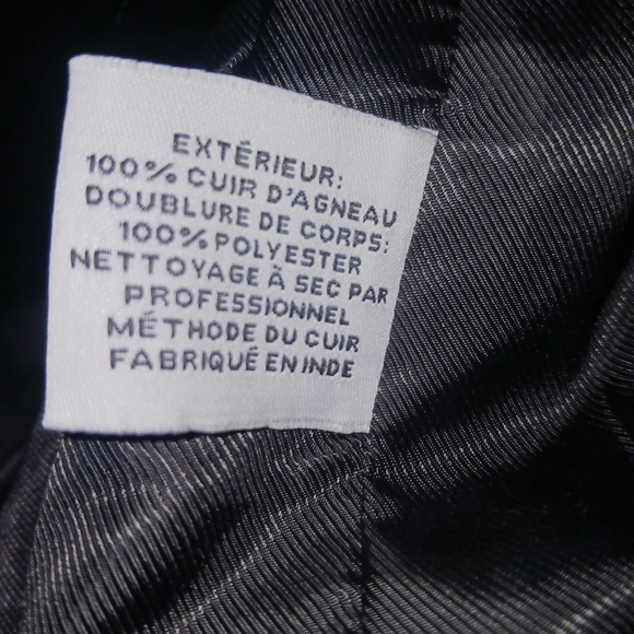 Walter Baker Allison Leather Moto Jacket. XL - Picture 14 of 16